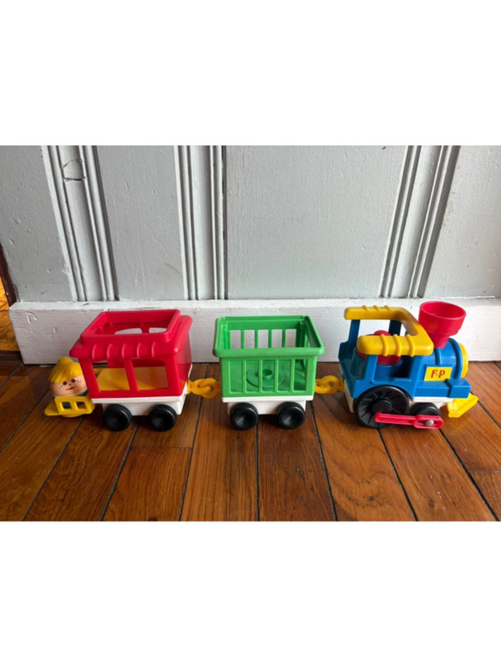 Vintage Fisher Price Little People Toy Train